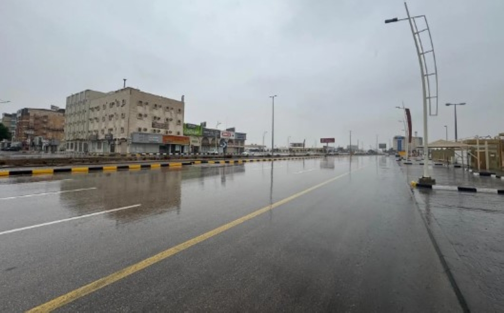أمطار على حفر الباطن - واس 