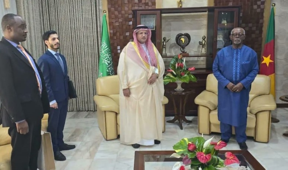 السفير الغامدي يقدم أوراق اعتماده سفيرًا فوق العادة لدى الكاميرون - واس 