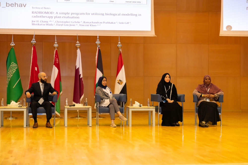  خلال فعاليات اليوم الثاني من مؤتمر جمعية الشرق الأوسط للعلاج الإشعاعي والأورام 