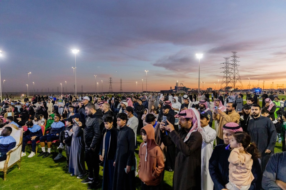 احتفالات فوز المملكة تنظيم بطولة كأس العالم لكرة القدم 2034 - اليوم