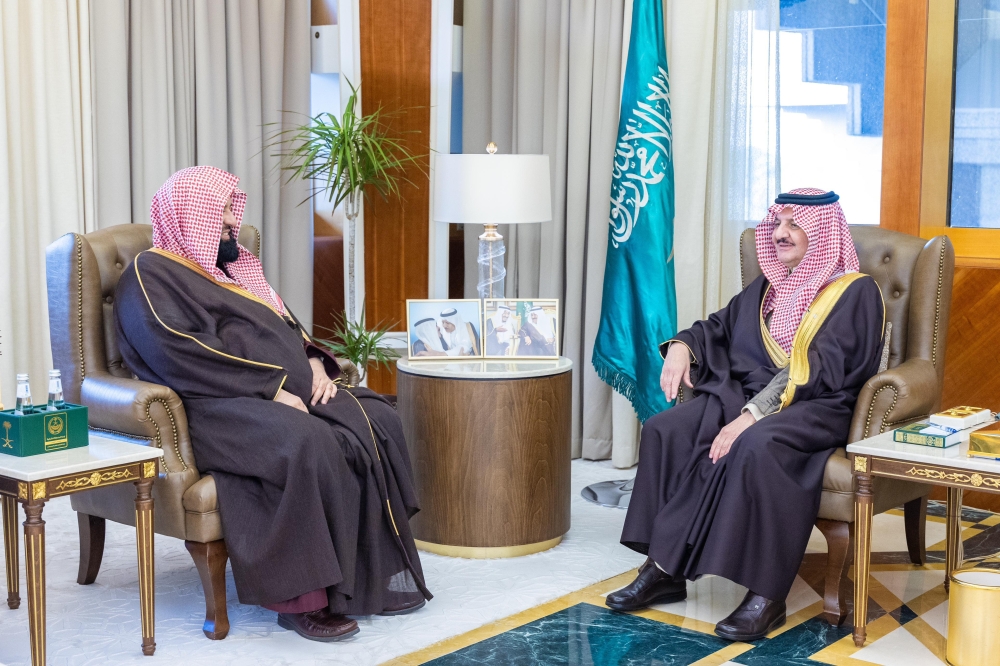 أمير الشرقية يستقبل الرئيس العام لهيئة 'الأمر بالمعروف'