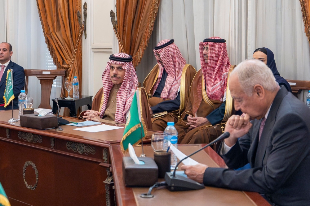 اجتماع السداسية العربية التشاوري يُرحب بوقف إطلاق النار في غزة- إكس الخارجية السعودية