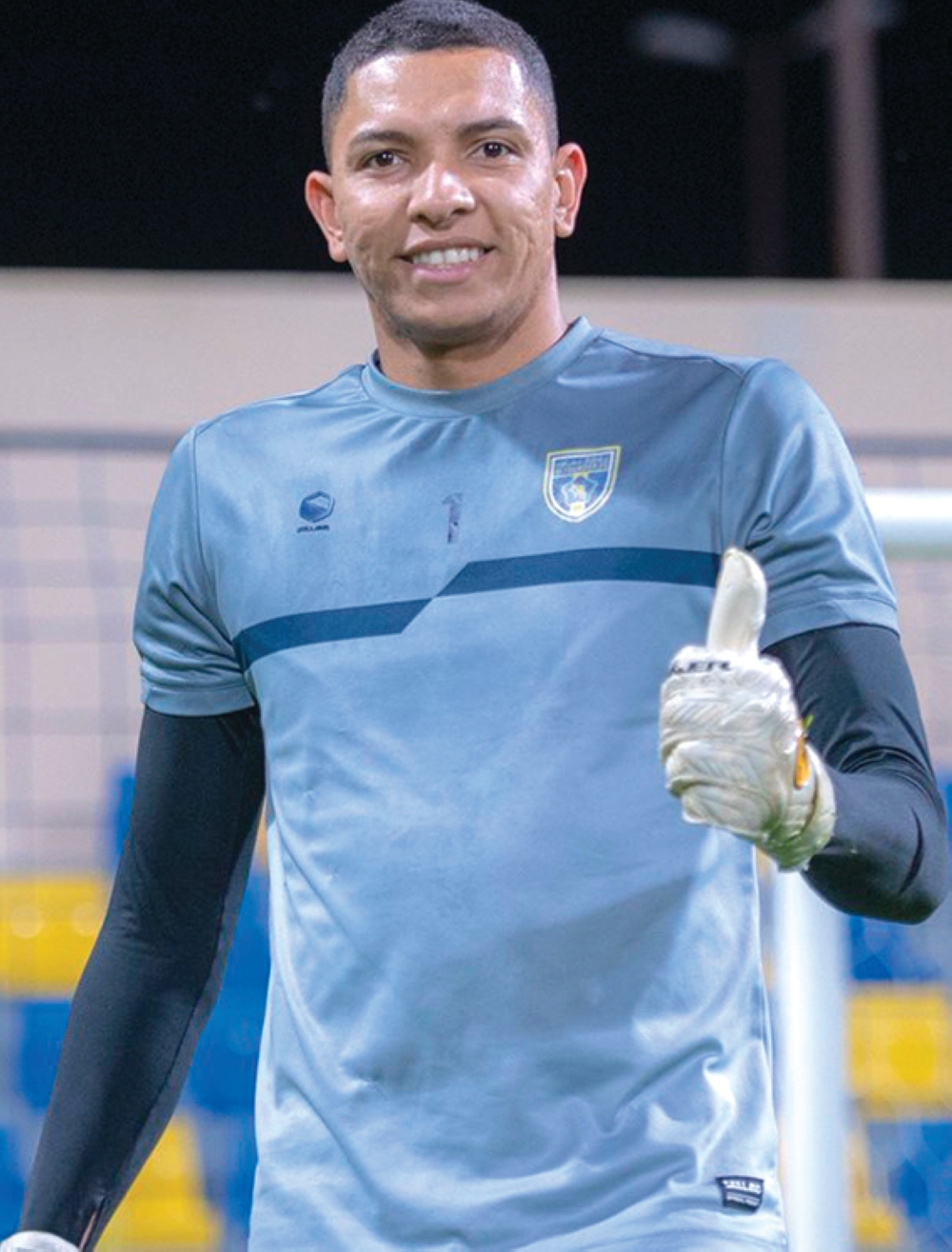 جاهزية مايلسون حارس التعاون لمباراة الاتحاد