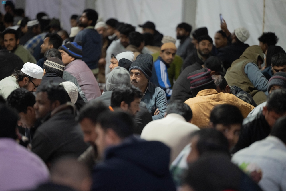 مخيمات إفطار الصائمين - واس