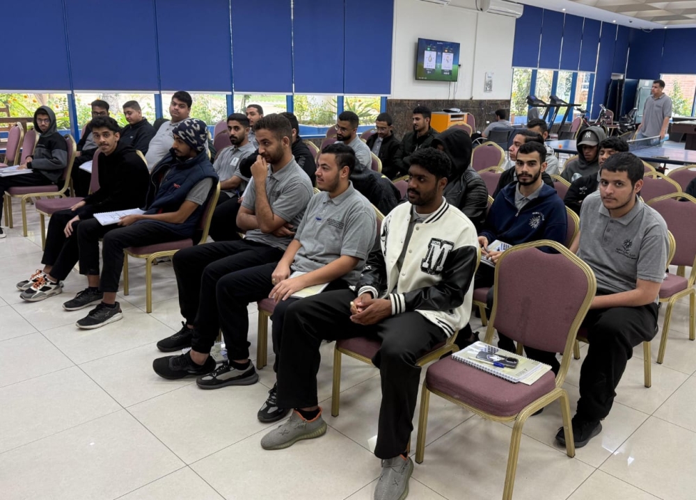 تدريب عملي على مكافحة الحرائق في تقنية القطيف