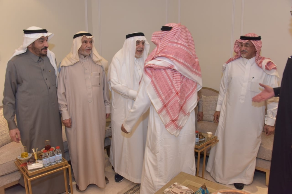 البراك يستقبل المهنئين بالشهر الفضيل - اليوم