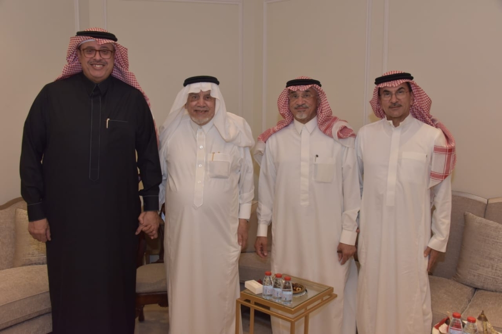 البراك يستقبل المهنئين بالشهر الفضيل - اليوم
