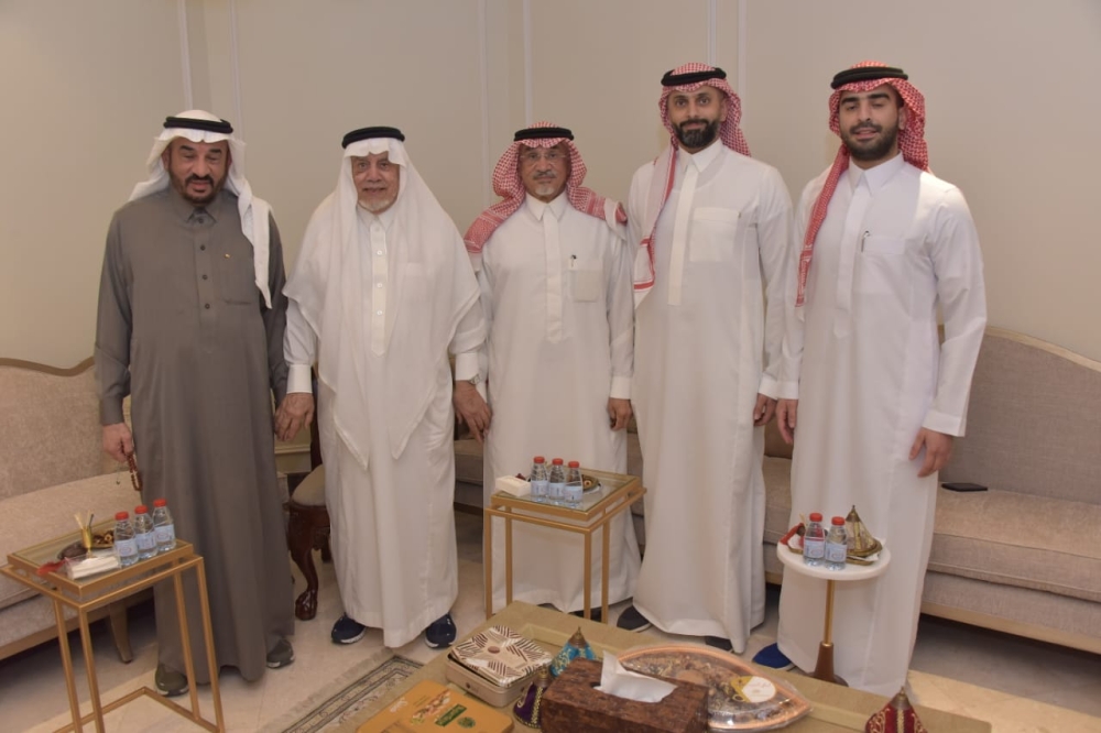البراك يستقبل المهنئين بالشهر الفضيل - اليوم