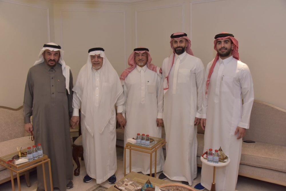البراك يستقبل المهنئين بالشهر الفضيل - اليوم