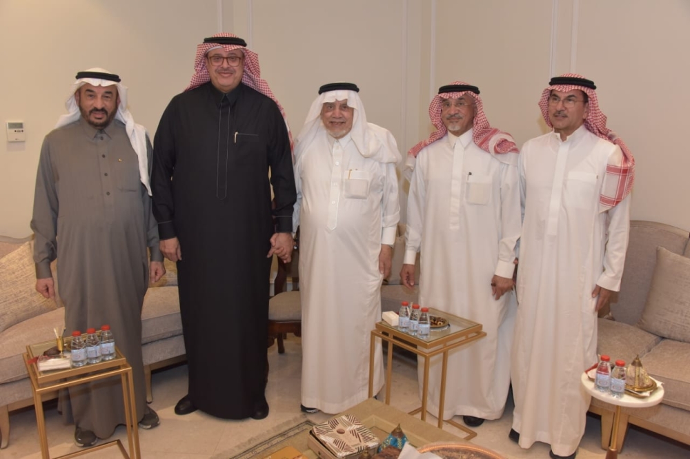 البراك يستقبل المهنئين بالشهر الفضيل - اليوم