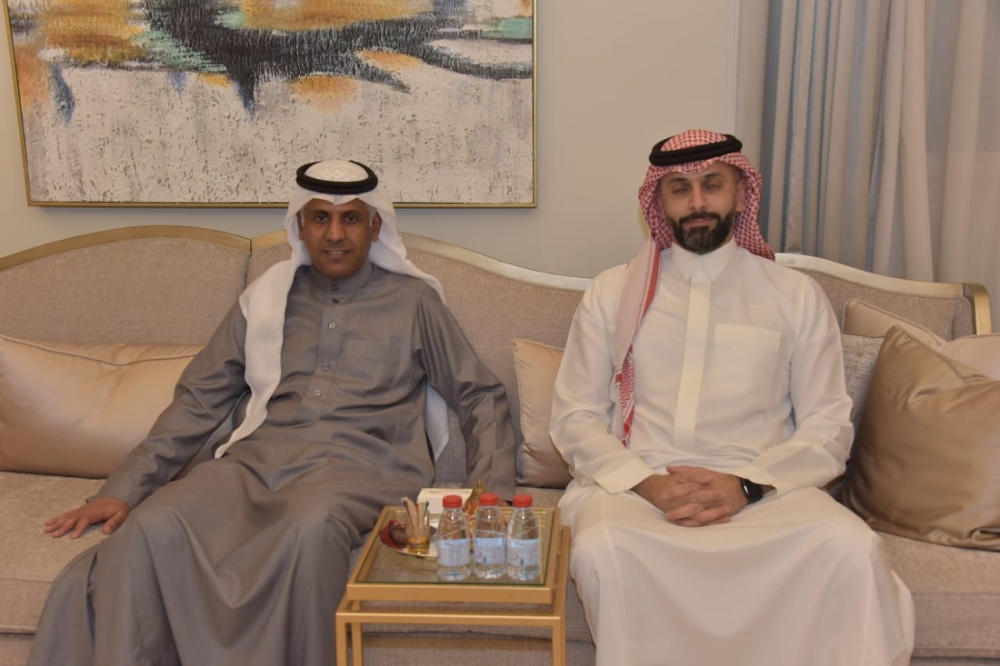 البراك يستقبل المهنئين بالشهر الفضيل - اليوم