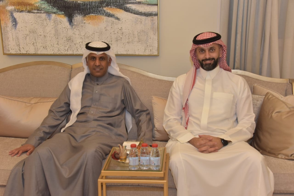 البراك يستقبل المهنئين بالشهر الفضيل - اليوم