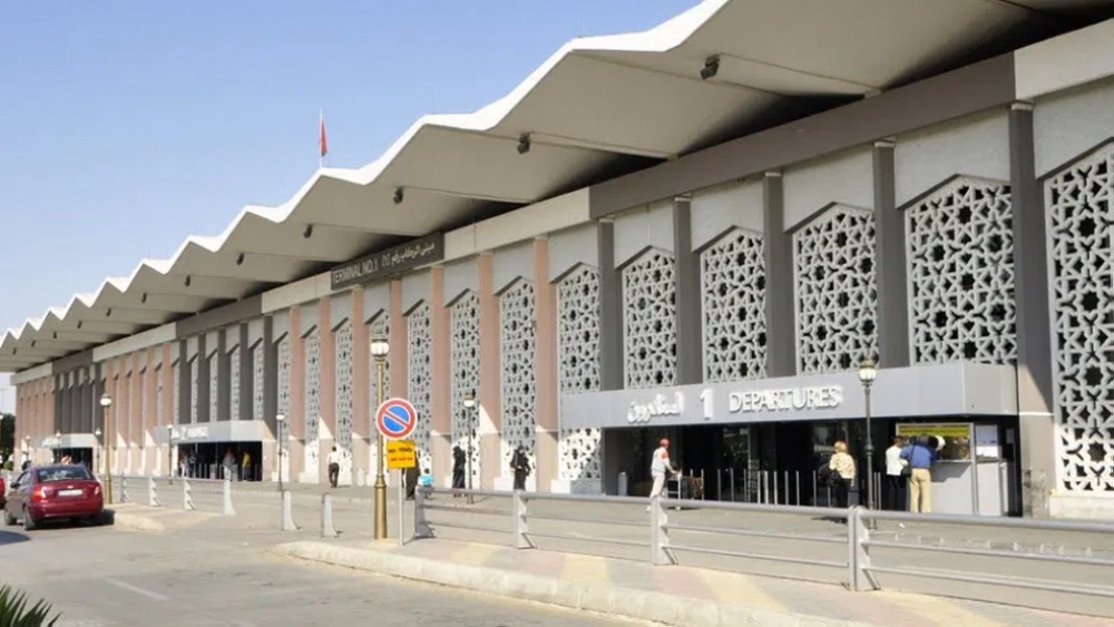 مطار دمشق