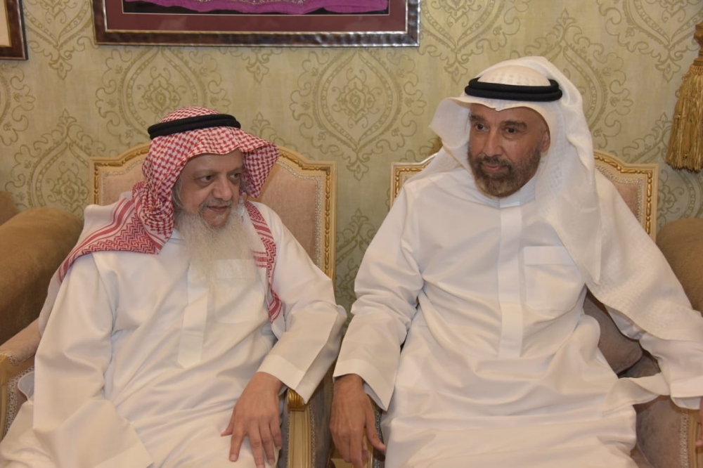 الزامل يستقبل المهنئين بالشهر الفضيل - اليوم 