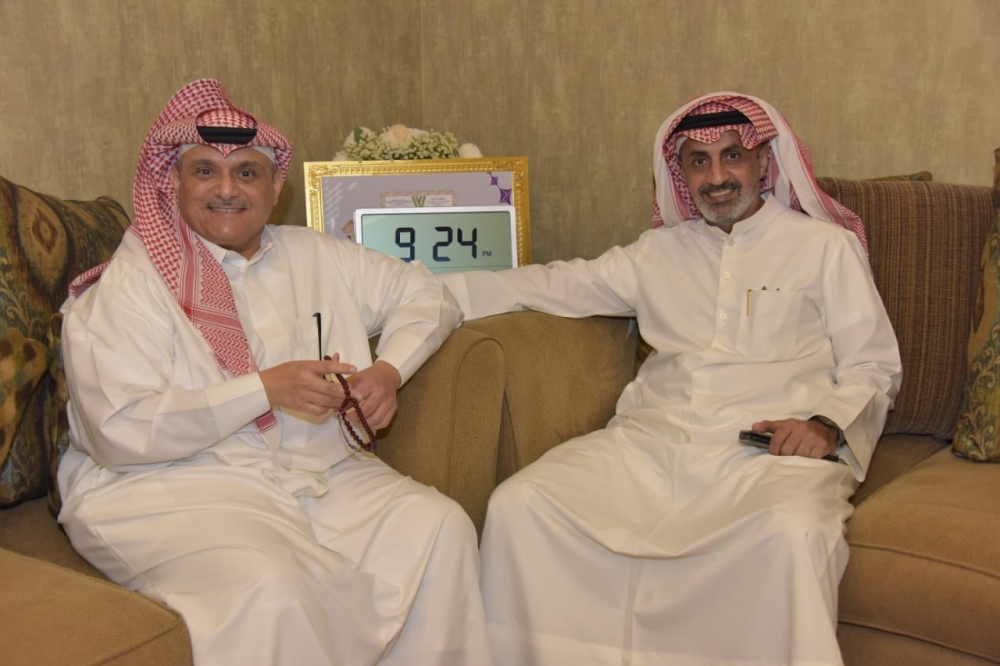 الزامل يستقبل المهنئين بالشهر الفضيل - اليوم 