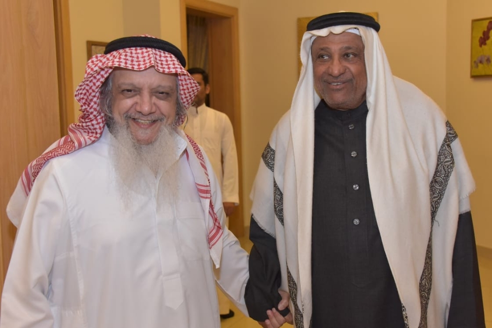 الزامل يستقبل المهنئين بالشهر الفضيل - اليوم 