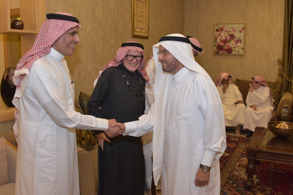 الزامل يستقبل المهنئين بالشهر الفضيل - اليوم 