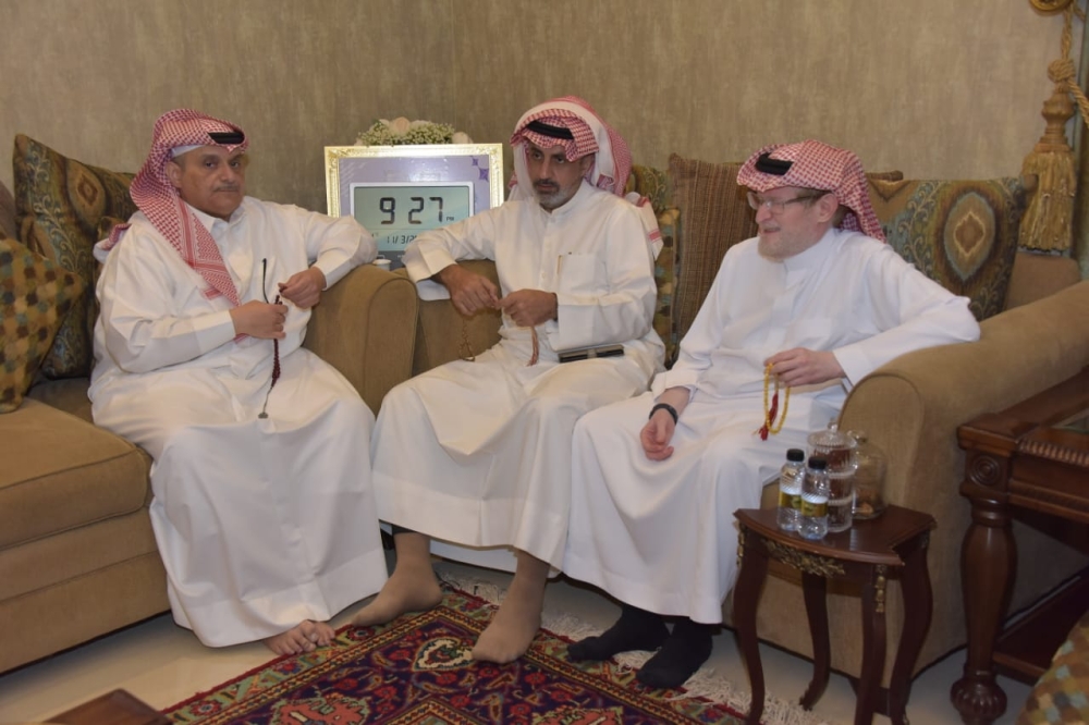 الزامل يستقبل المهنئين بالشهر الفضيل - اليوم 
