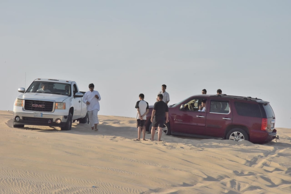 رمال الشرقية الذهبية تجذب هواة التطعيس في 6 أيام عيد الفطر - اليوم 