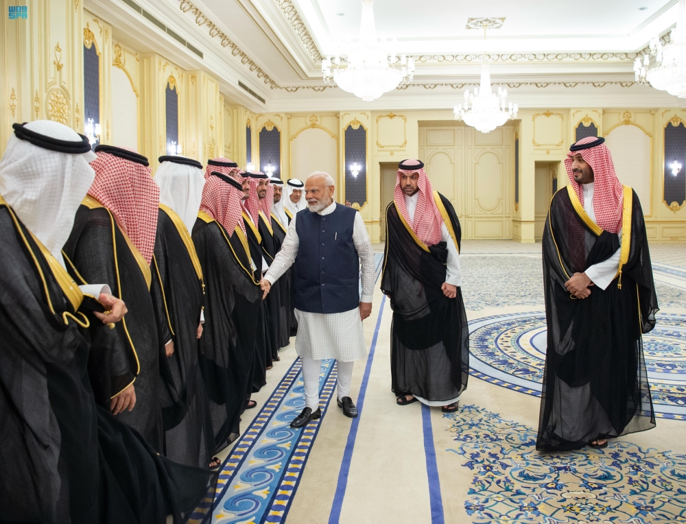 ولي العهد ورئيس الوزراء الهندي يرأسان مجلس الشراكة الاستراتيجية