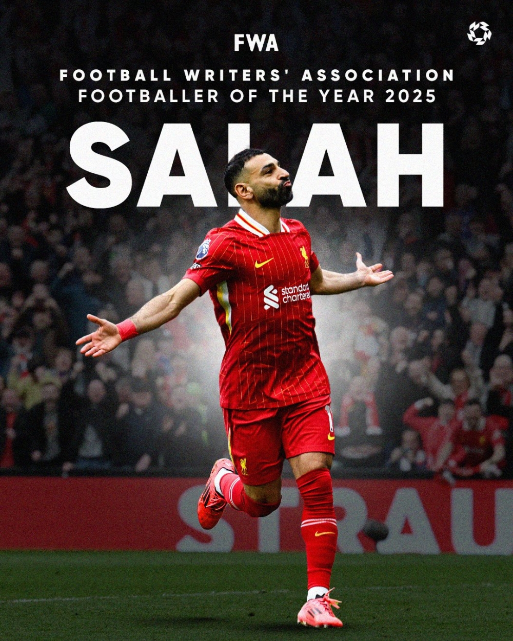 جائزة جديدة لمحمد صلاح في إنجلترا