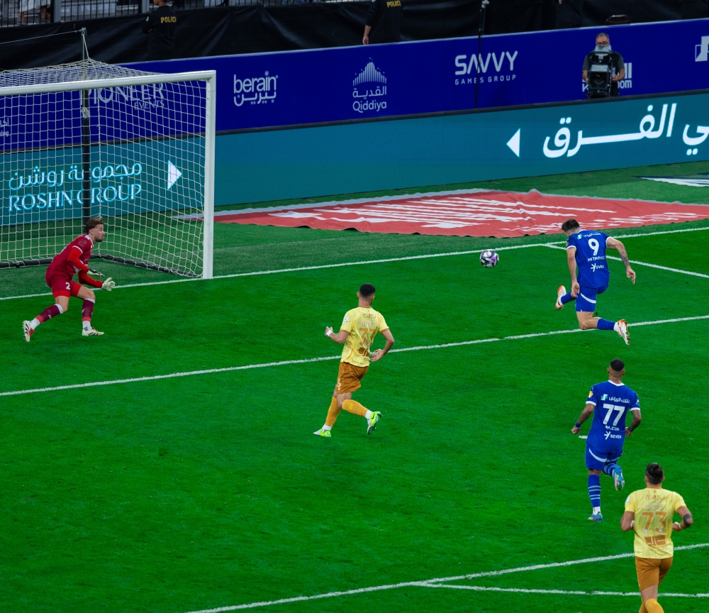 تقييم نجوم الهلال بعد الفوز على العروبة برباعية
