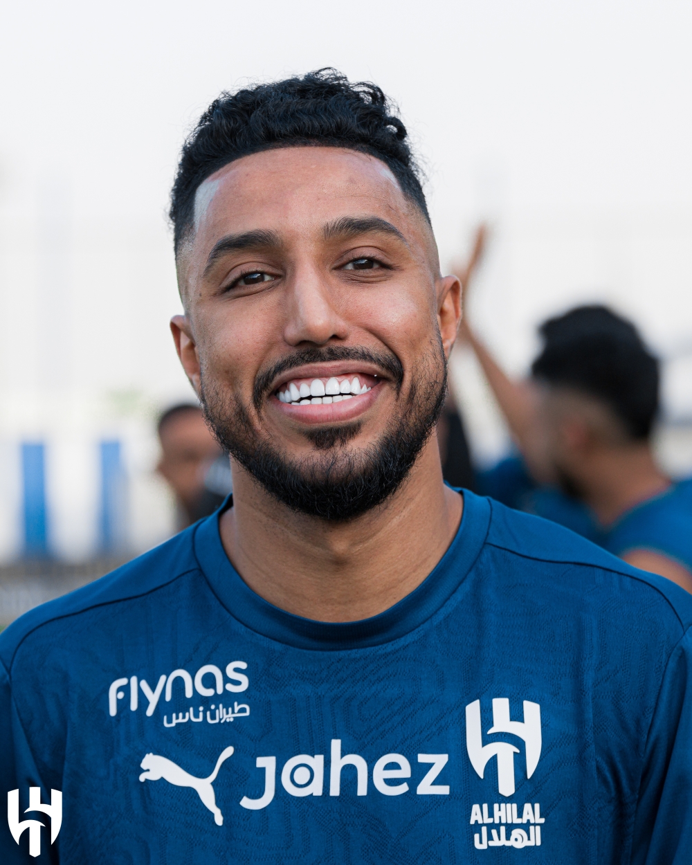 لاعبو الهلال يحتفلون بتجديد سالم الدوسري على طريقتهم