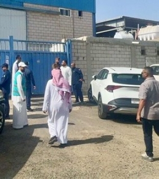 مستودع مخالف لتكرير الزيوت 