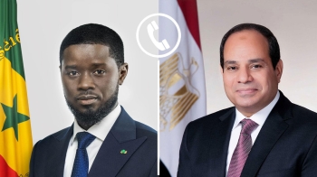الرئيس المصري يناقش التطورات الإقليمية مع نظيره السنغالي 