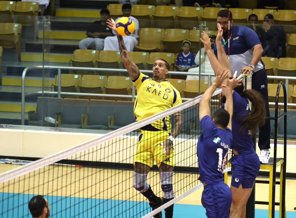 طائرة النصر تهزم الهلال في كأس النخبة