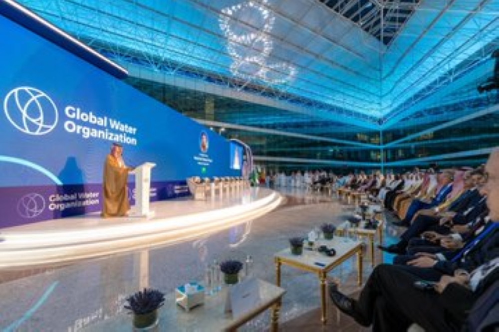 برعاية ولي العهد.. المنظمة العالمية للمياه توقع ميثاقها من الرياض