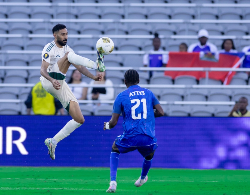 فوز تاريخي للأخضر على هايتي بالكأس الذهبية
