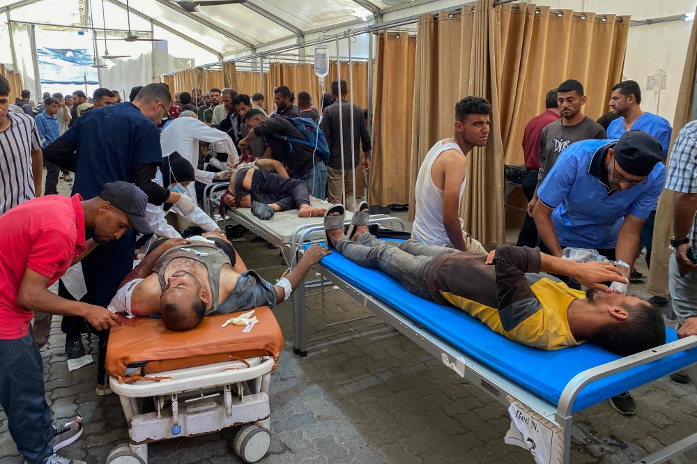 استمرار التصعيد بين إيران وإسرائيل - أ ف ب