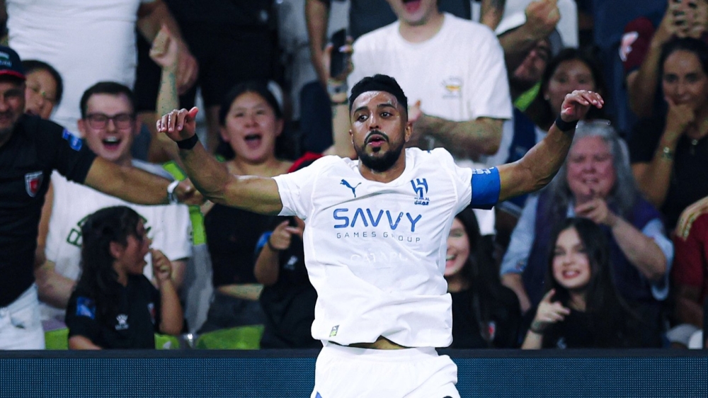 إصابة سالم الدوسري في مباراة الهلال وباتشوكا 