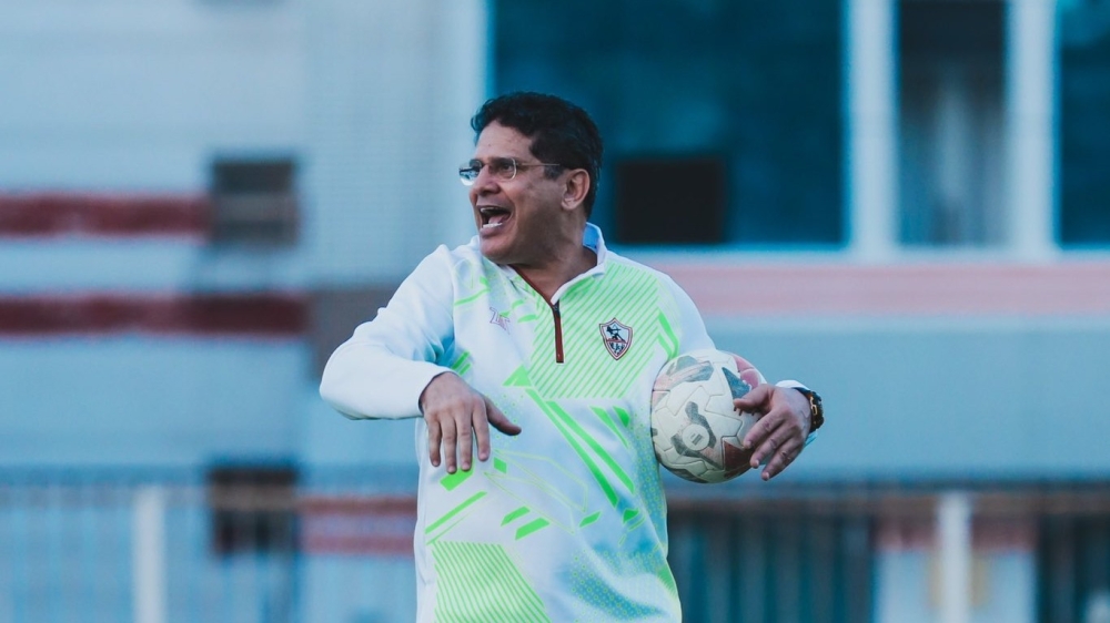 الزمالك المصري يعلن رحيل مدربه أيمن الرمادي
