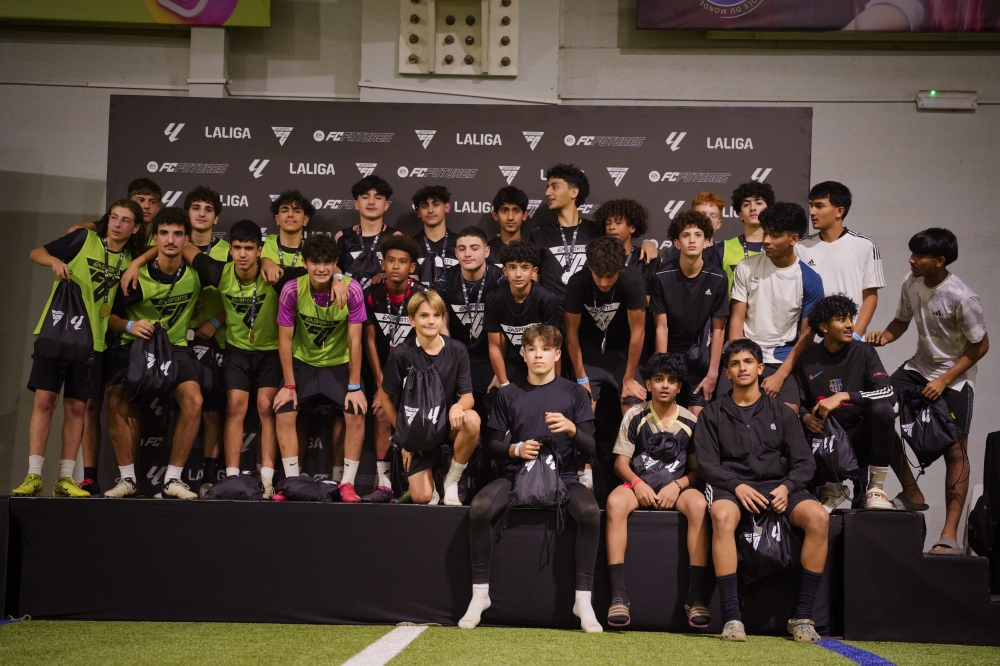 لاليغا تسّلم إرث أكاديميتها في دبي إلى ريال مدريد