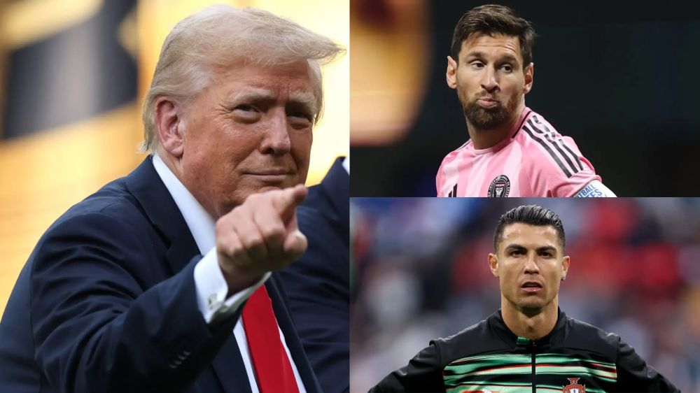 ترامب يختار أعظم لاعب في التاريخ ويتجاهل ميسي ورونالدو