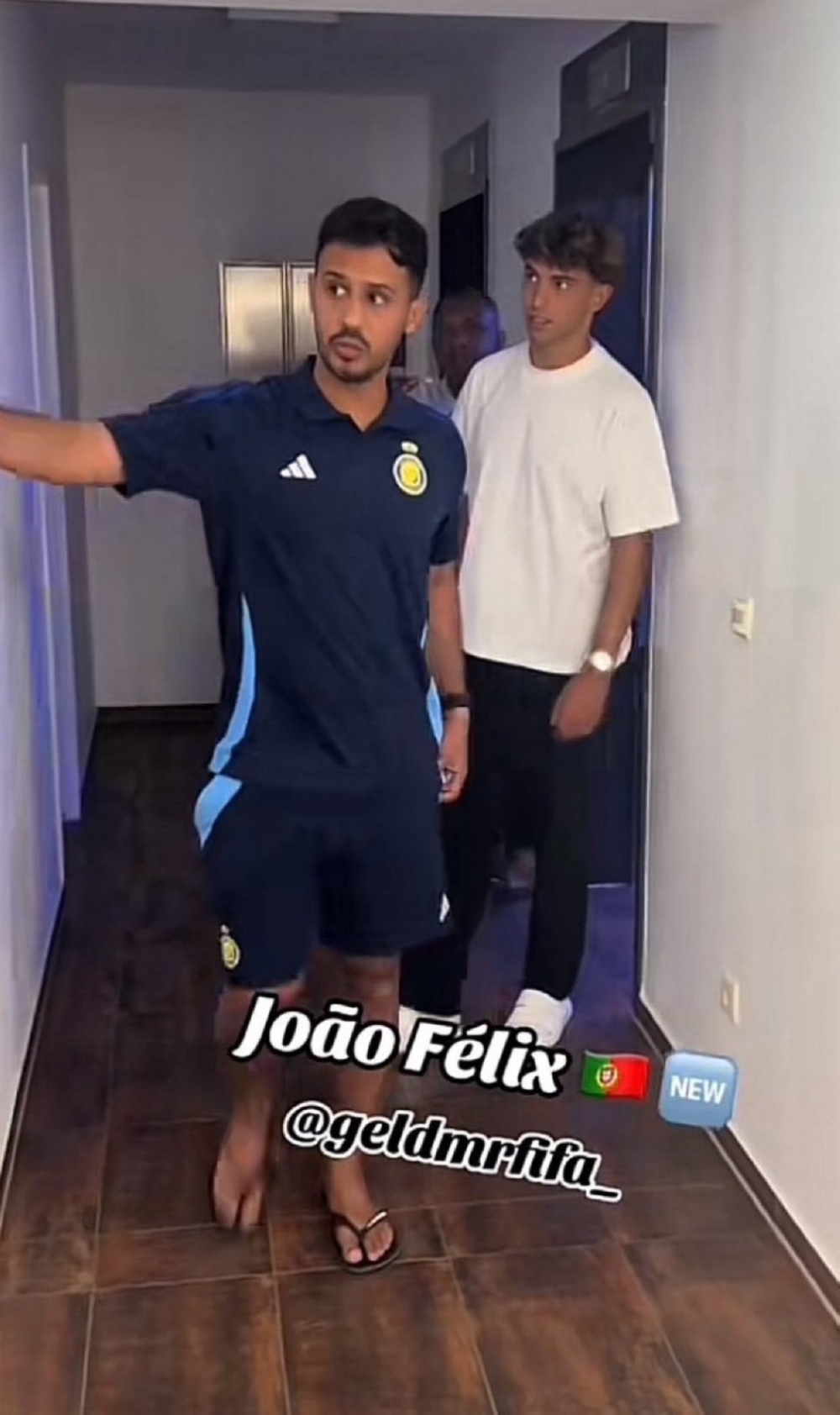 أول ظهور لـ جواو فيليكس في معسكر النصر ـ 