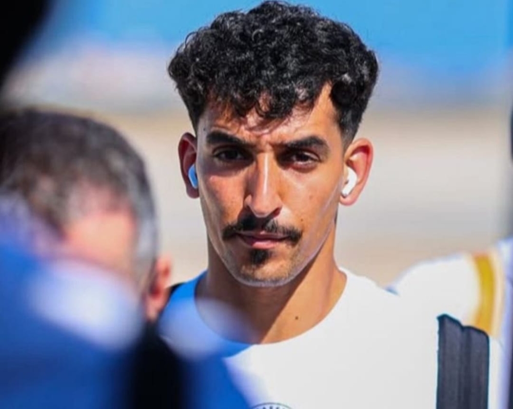 إصابة نادر الشراري مدافع النصر في العضلة الأمامية