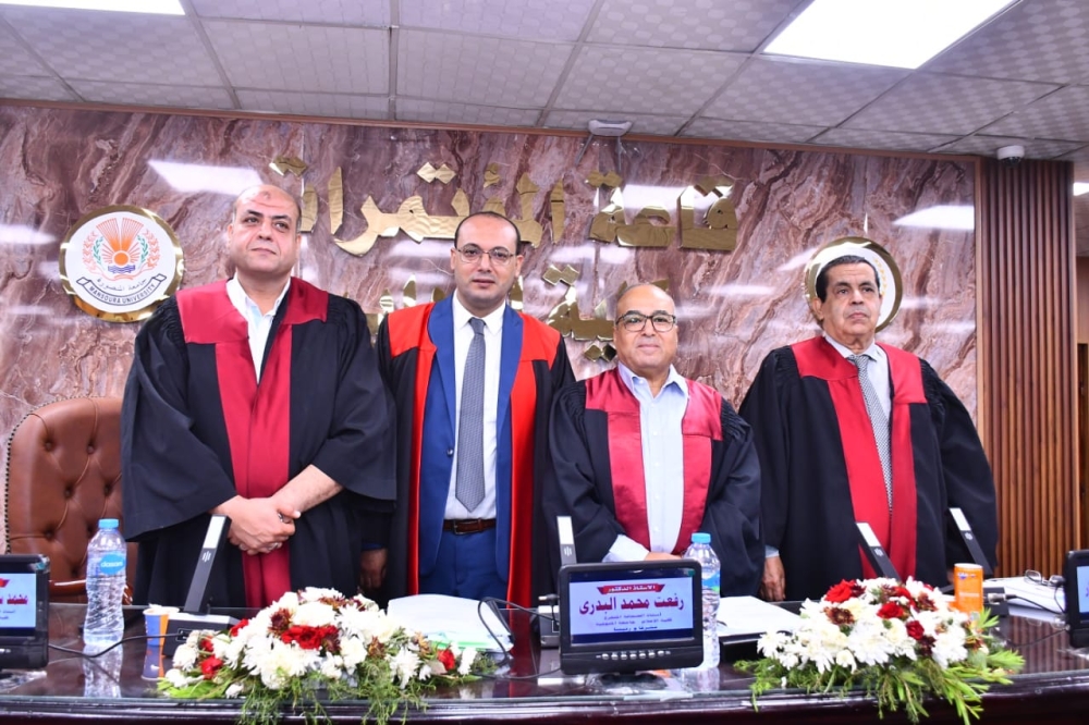 دكتوراه بمرتبة الشرف الأولى للزميل سلام 