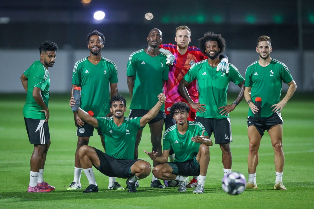 اجتماع فني يجهز لاعبي الاتفاق قبل ودية الخليج