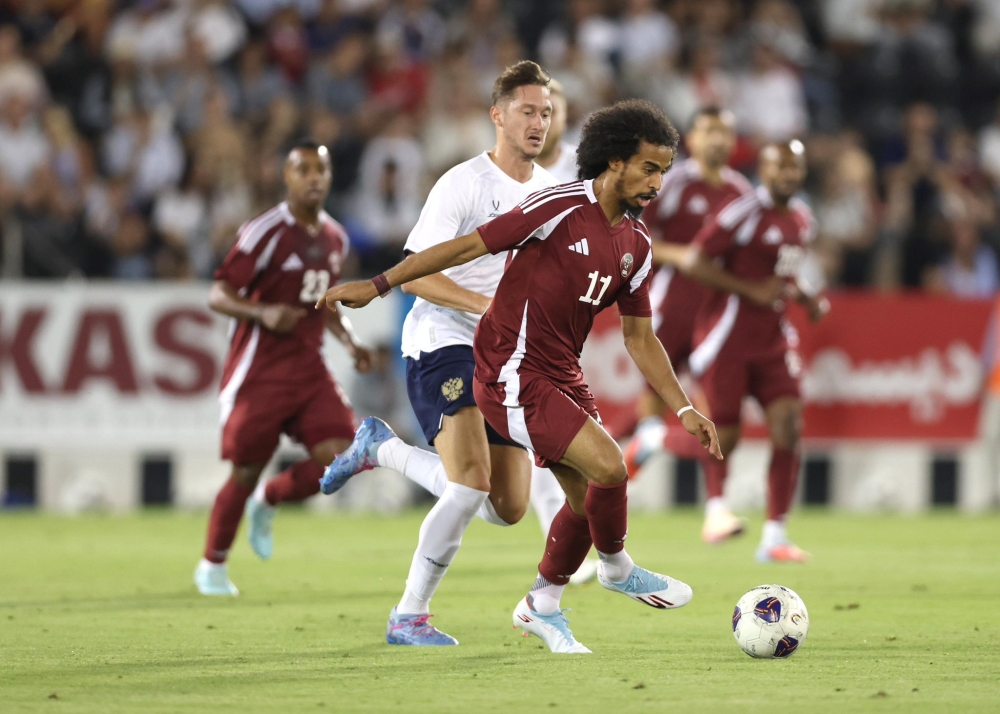 خسارة ودية ثقيلة لقطر أمام ضيفتها روسيا