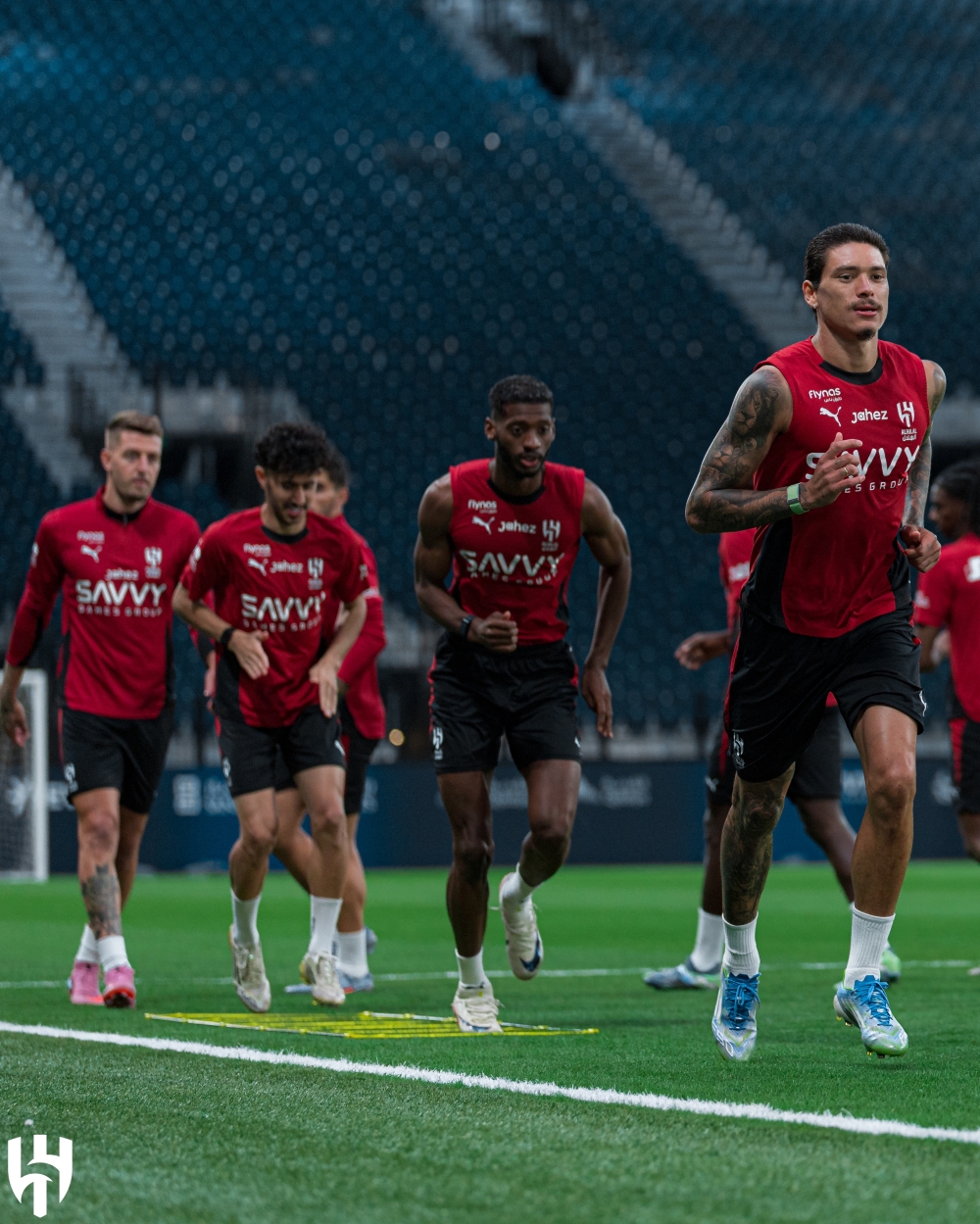 تفاصيل مران الهلال الختامي قبل مباراة الدحيل