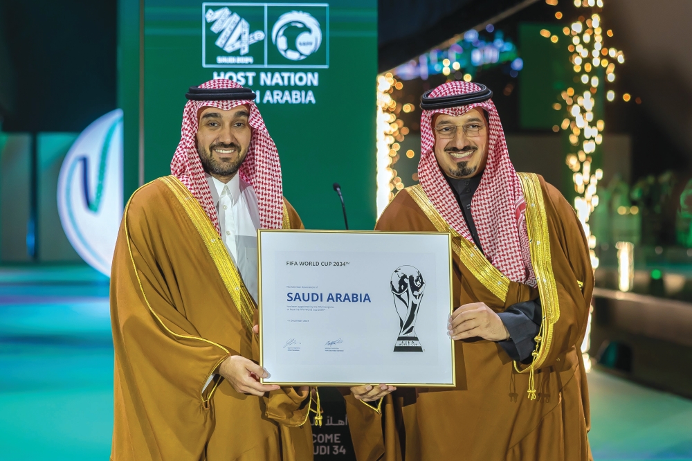الاستضافة المونديالية التتويج الأكبرللرياضة السعودية