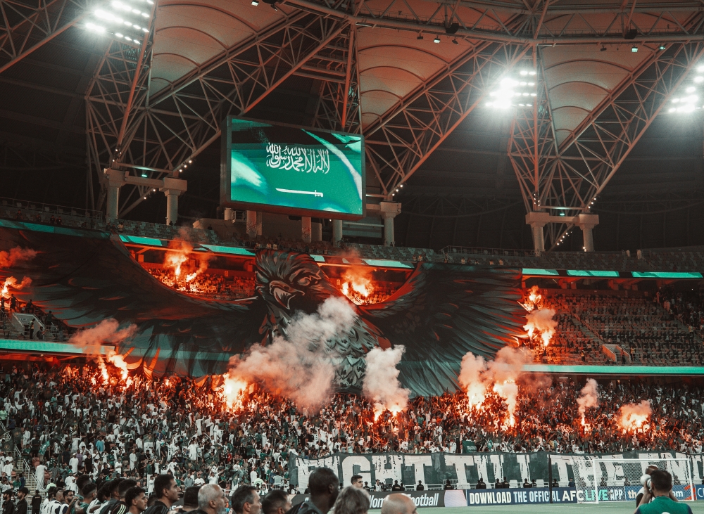 #مع_الأخضر_قدام توحد الألوان مع المنتخب