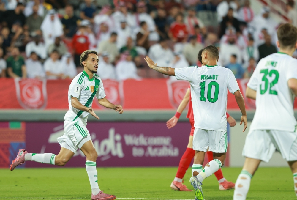 الأهلي يتعادل مع مضيفه الدحيل في نخبة آسيا