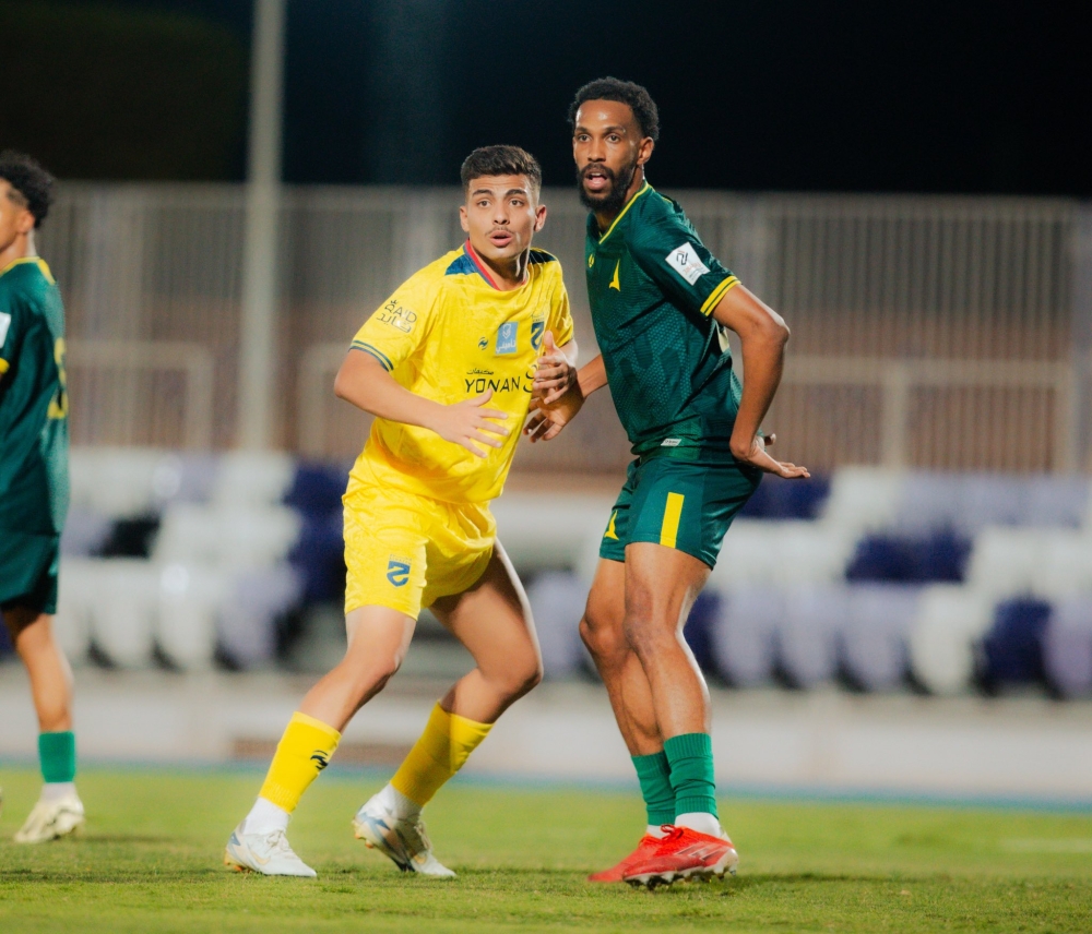 التعادل يحسم مواجهة الحزم والخليج في دوري جوي