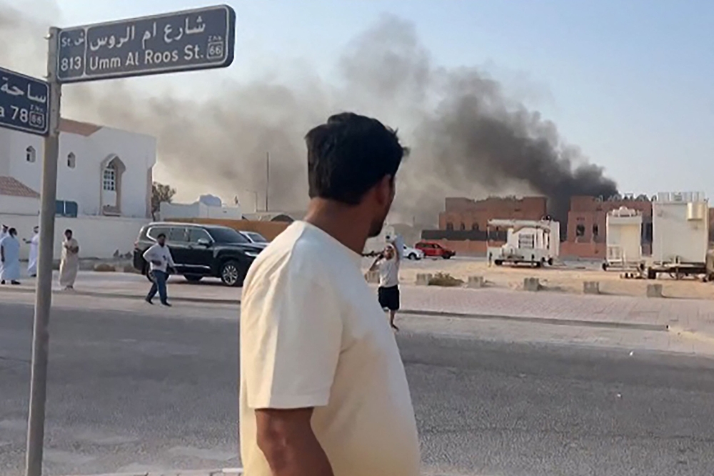الهجوم الإسرائيلي على قطر - أ ف ب