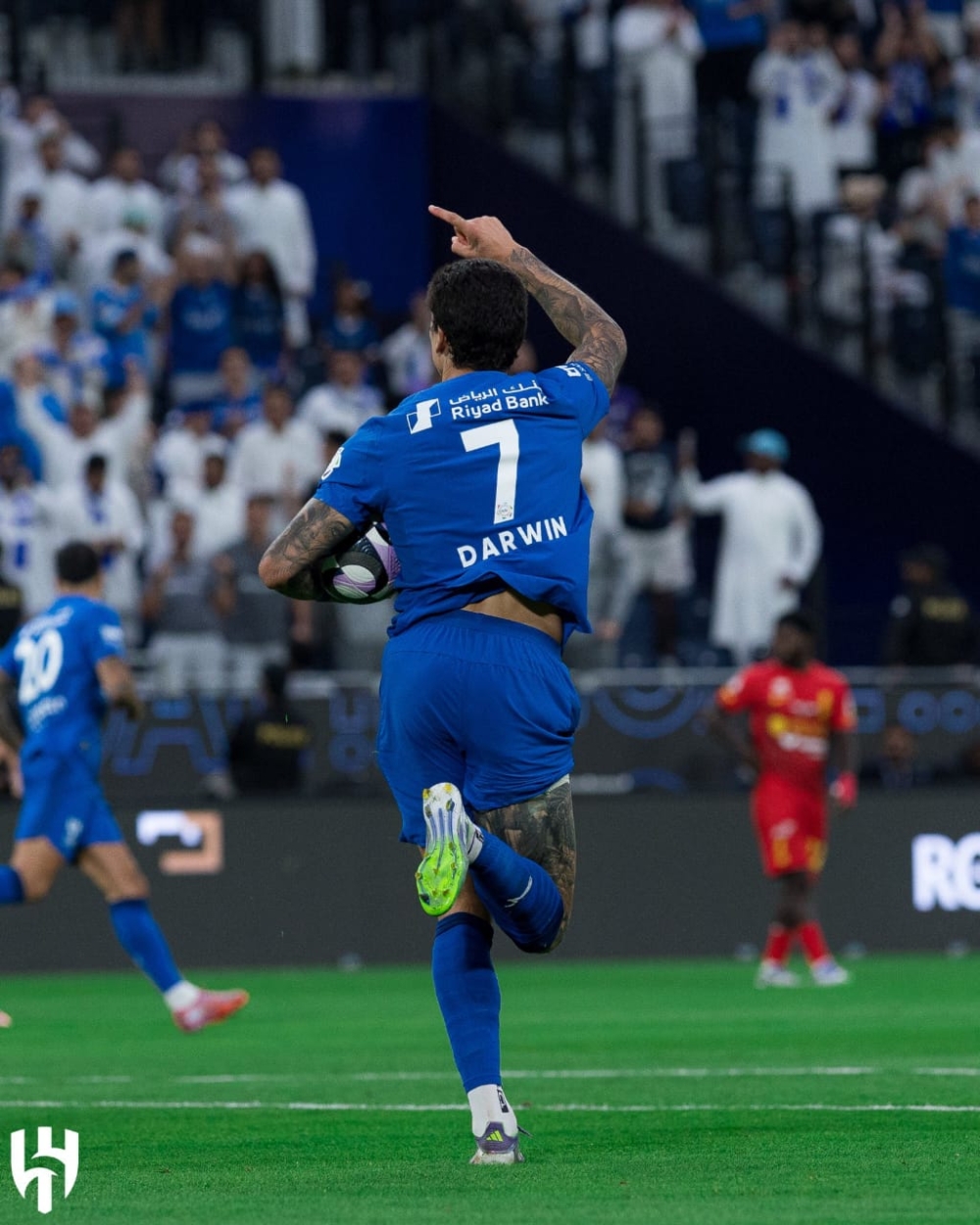الهلال يعلن تعافي مالكوم وداروين نونيز من الإصابة
