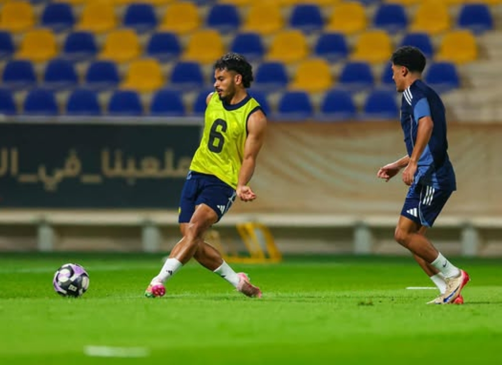 عاجل..تجدد إصابة سعد الناصر في ودية النصر والدرعية